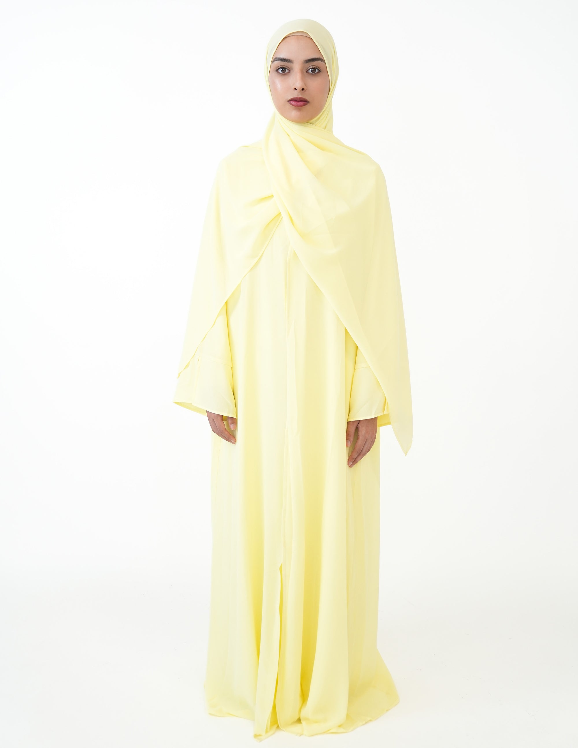 The Butter Yellow Abaya