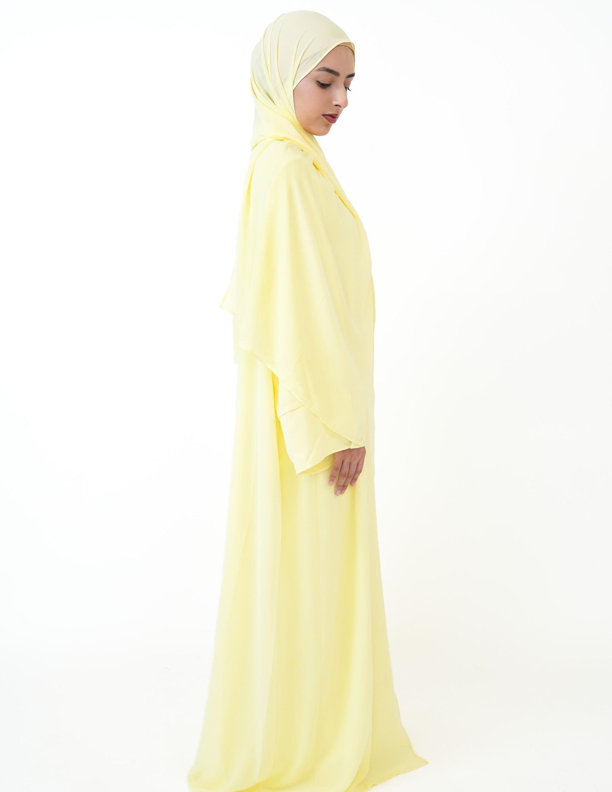 The Butter Yellow Abaya