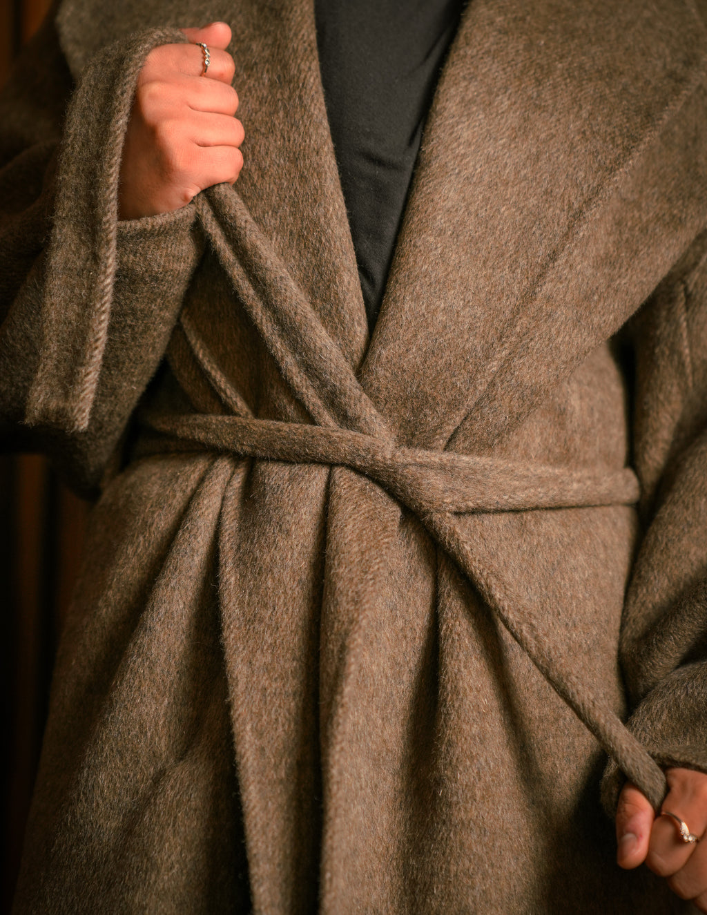 Terra Wool Coat - Hazel