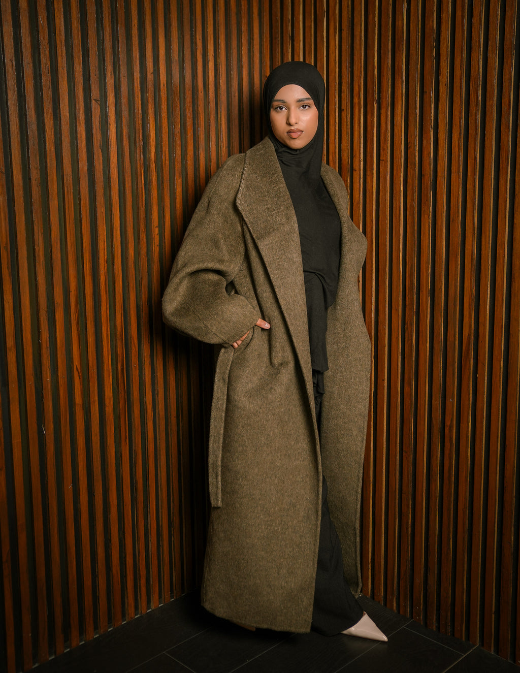 Terra Wool Coat - Hazel